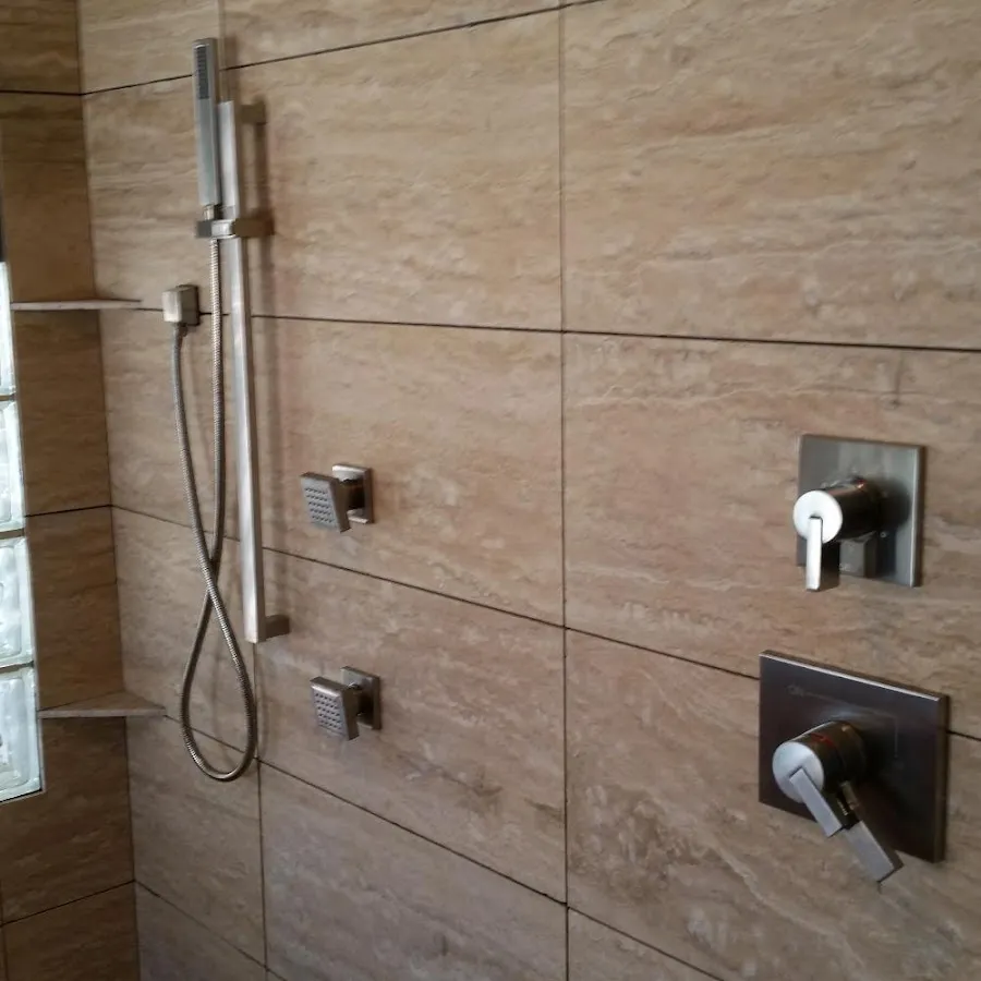 Shower fixture installation for Water Heater Replacement in Cypress Lake